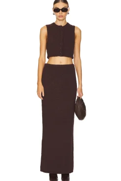 Hot Agnese Cropped Vest Tops