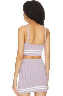 Online Alize Cropped Knit Tank Tops