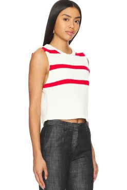 New Alvise Stripe Top Tops