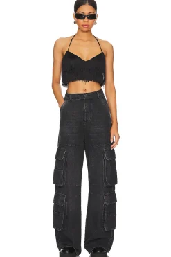 New Andi Fringe Top Tops