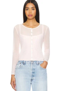 Online Angelica Sheer Cardigan Tops