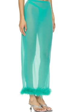 Online Aziza Sheer Skirt Skirts