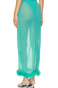 Online Aziza Sheer Skirt Skirts