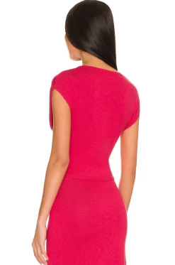 Hot Basia Twist Top Tops