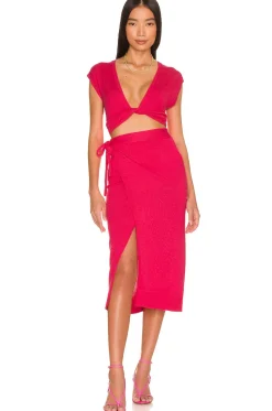 Hot Basia Twist Top Tops