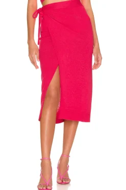 Best Basia Wrap Midi Skirt Skirts