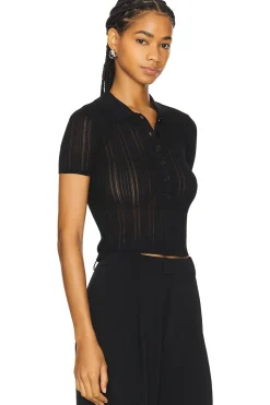 Hot Belle Polo Top Sweaters & Knits