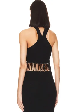 Discount Bryony Fringe Top Tops