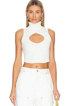 Discount Caitlyn Cropped Sweater Tops