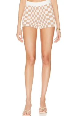 Sale Carice Checkered Shorts Shorts