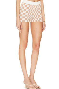 Sale Carice Checkered Shorts Shorts