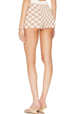 Sale Carice Checkered Shorts Shorts