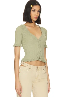 Clearance Carissa Ruffle Sweater Sweaters & Knits