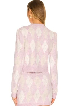 New Casey Lurex Argyle Sweater Sweaters & Knits