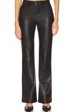 Clearance Christine Flare Pants Leather
