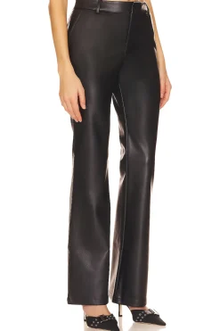 Clearance Christine Flare Pants Leather