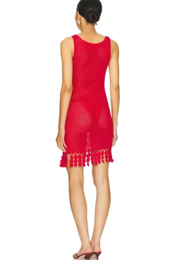 Sale Consuelo Crochet Mini Dress Swimsuits & Cover-ups