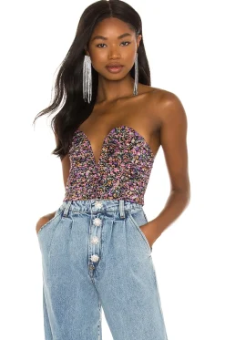 Fashion Crawford Bustier Tops