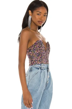 Fashion Crawford Bustier Tops