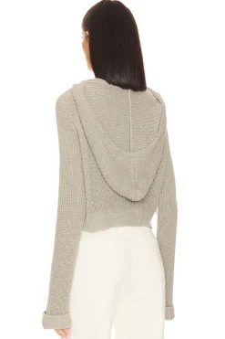 Outlet Crystal Knit Hoodie Sweaters & Knits