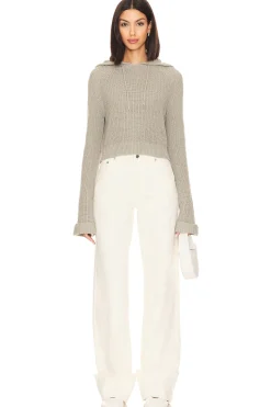 Outlet Crystal Knit Hoodie Sweaters & Knits