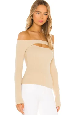 Fashion Cut Out Off Shoulder Top Tops