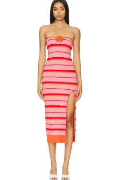 Fashion Delara Midi Dress Dresses