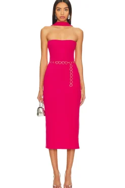 Outlet Dominique Midi Dress Dresses