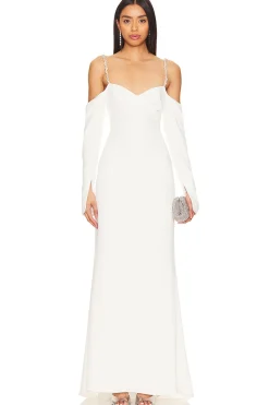 Outlet Dominique Off The Shoulder Gown Dresses