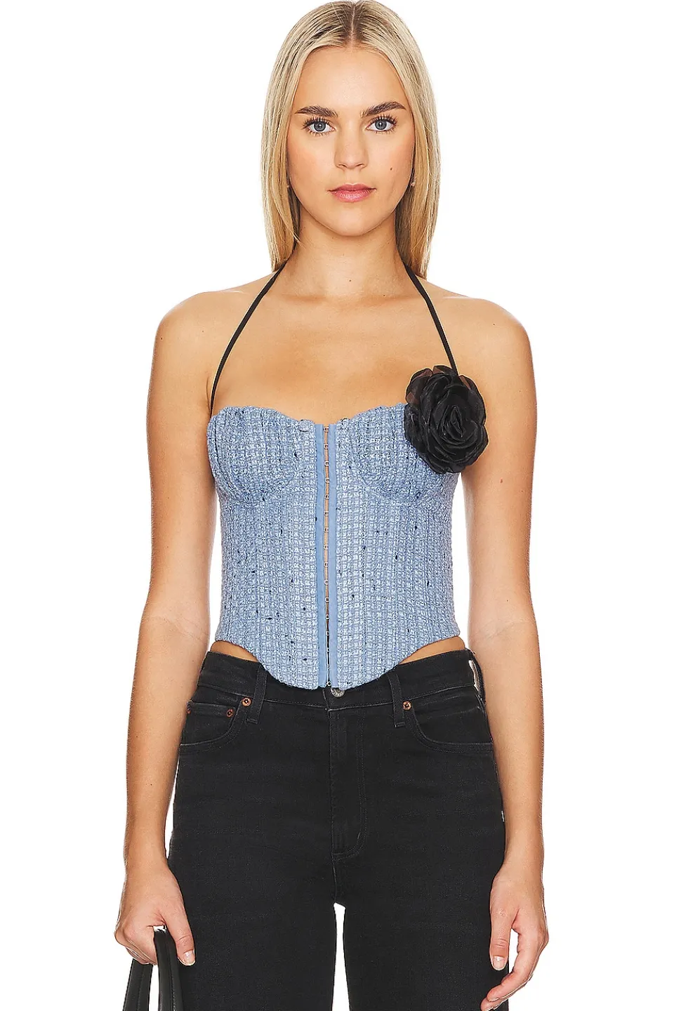 Online Domino Bustier Top Tops
