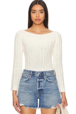 Outlet Dropped Needle Long Sleeve Sweaters & Knits