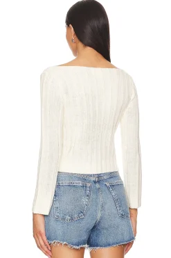 Outlet Dropped Needle Long Sleeve Sweaters & Knits