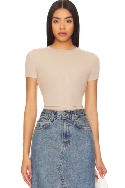 New Emma Cropped Tee Tops