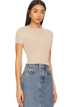 New Emma Cropped Tee Tops