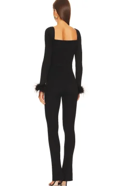 Best Evana Feather Jumpsuit Jumpsuits