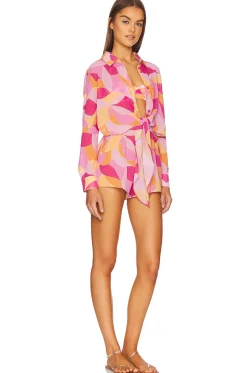 Best Feelin Groovy Romper Swimsuits & Cover-ups