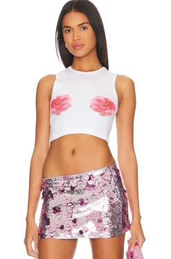 Discount Flower Tank Tops