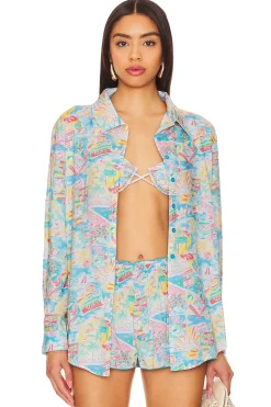 Hot Groovy Delight Shirt Swimsuits & Cover-ups
