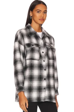 Clearance Harlow Flannel Shacket Tops