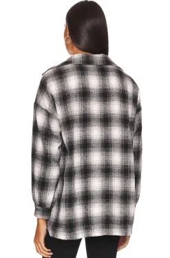 Clearance Harlow Flannel Shacket Tops