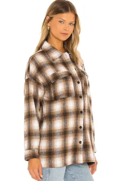 Outlet Harlow Flannel Shacket Jackets & Coats