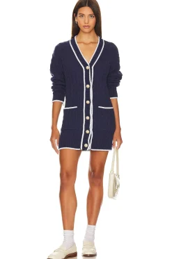 Fashion Julienne Cable Knit Dress Dresses