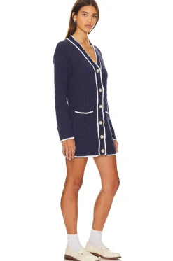 Fashion Julienne Cable Knit Dress Dresses
