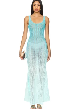 Sale Katrina Mesh Maxi Dress Dresses