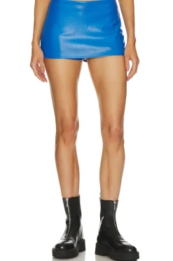 Online Kya Faux Leather Skirt Skirts