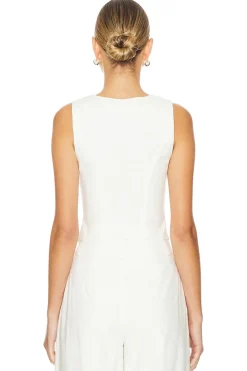 Outlet Leah Vest Tops