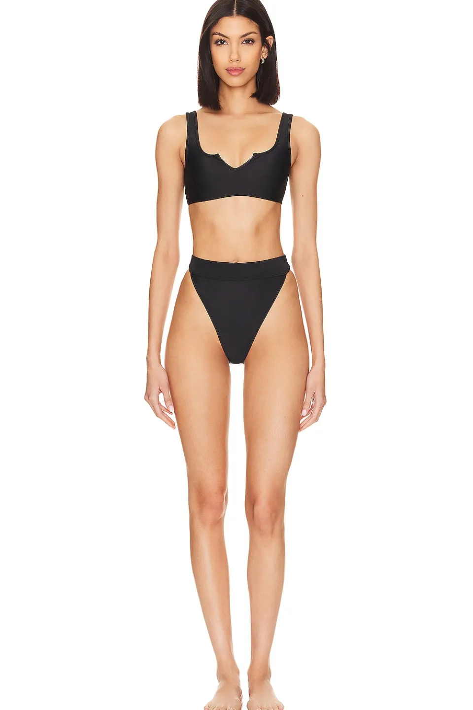 Hot Level Up High Waist Bottom Swimsuits & Cover-ups