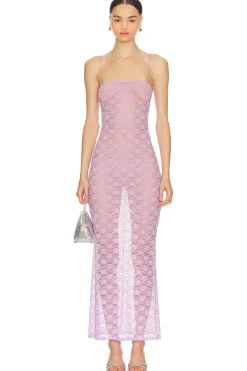 Online Lia Sheer Gown Dresses