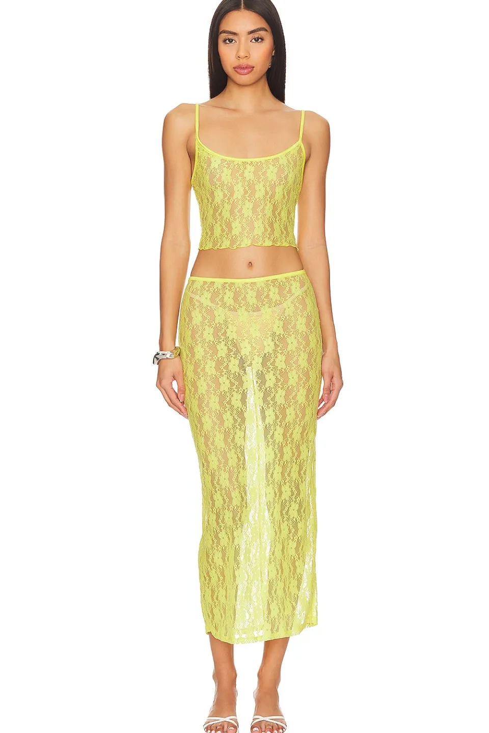 New Lia Sheer Skirt Skirts