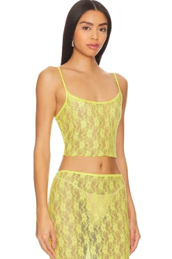 Discount Lia Sheer Tank Top Tops